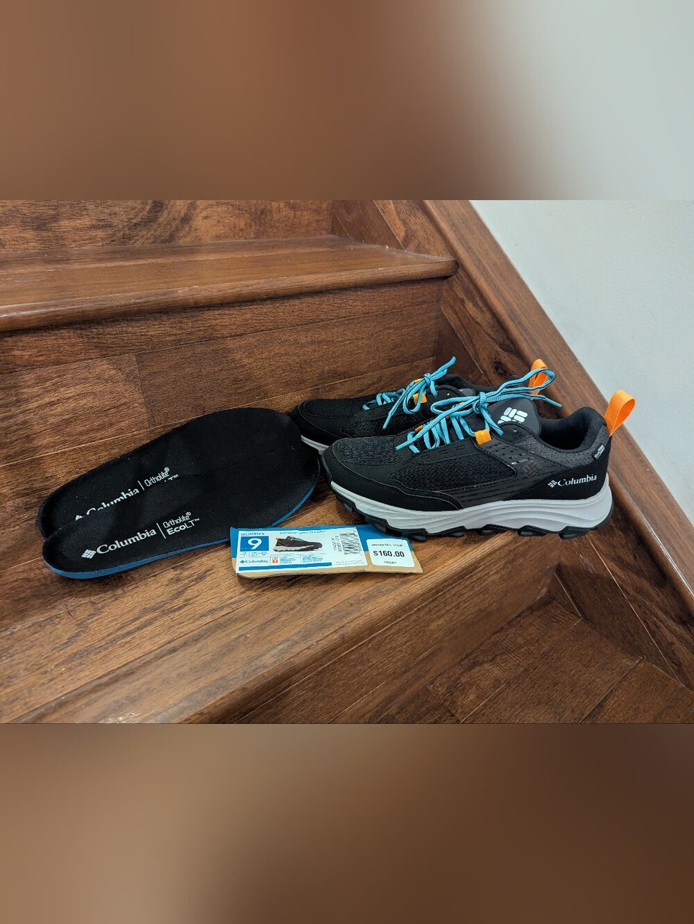 Columbia Hatana Max Outdry Shoes, waterproof hiking, running Trail Black W Sz 9 - Picture 13 of 13